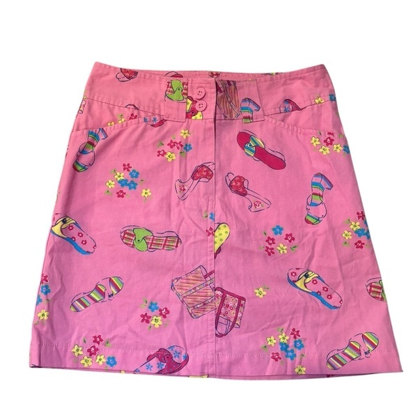 Talbots Dresses & Skirts - Talbots kids sandal print summer skirt 7